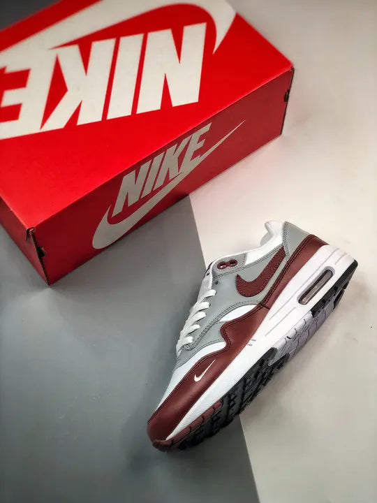 Nike Air Max 1 Burgundy Grey - Hình 3