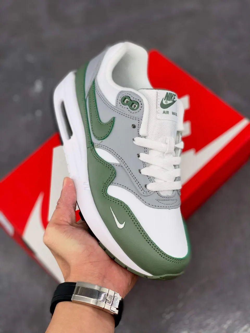 Nike Air Max 1 Olive Green