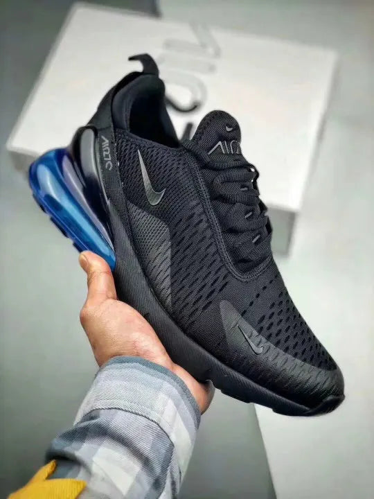 men Nike Air Max 270 Black Blue - Hình 2