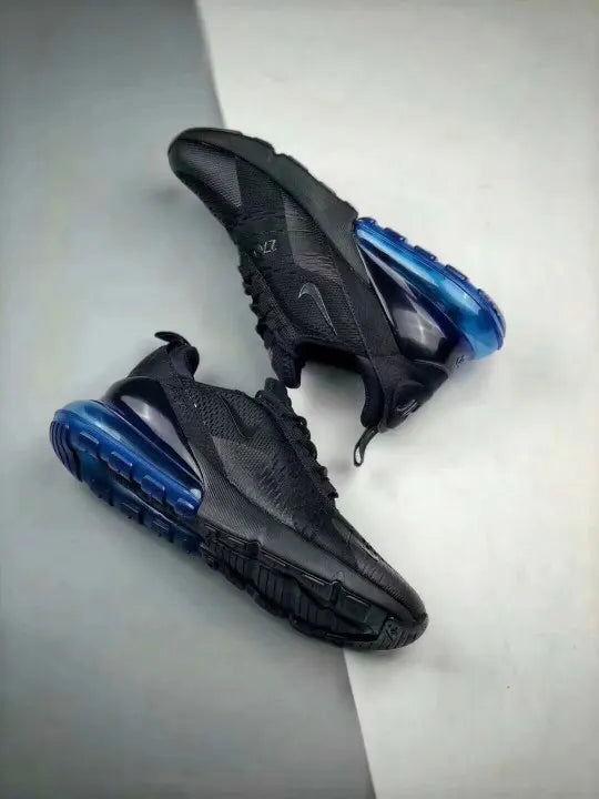 men Nike Air Max 270 Black Blue - Hình 3