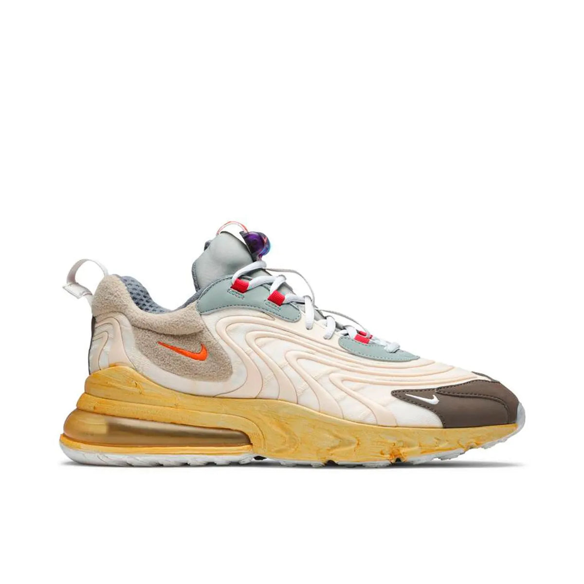 Nike Cream Gold Running Shoes