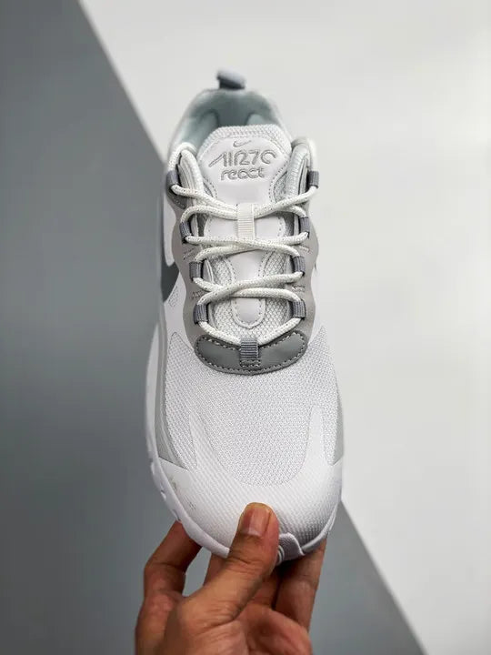Nike Air Max 270 React White/Grey - Hình 6