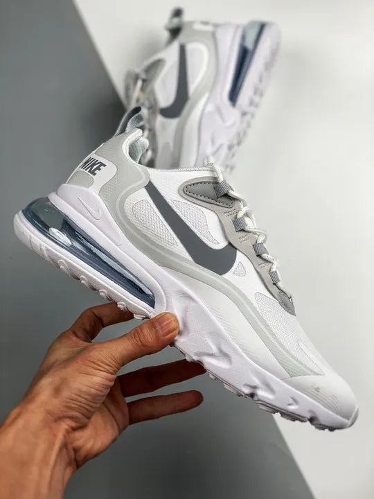 Nike Air Max 270 React White/Grey - Hình 3