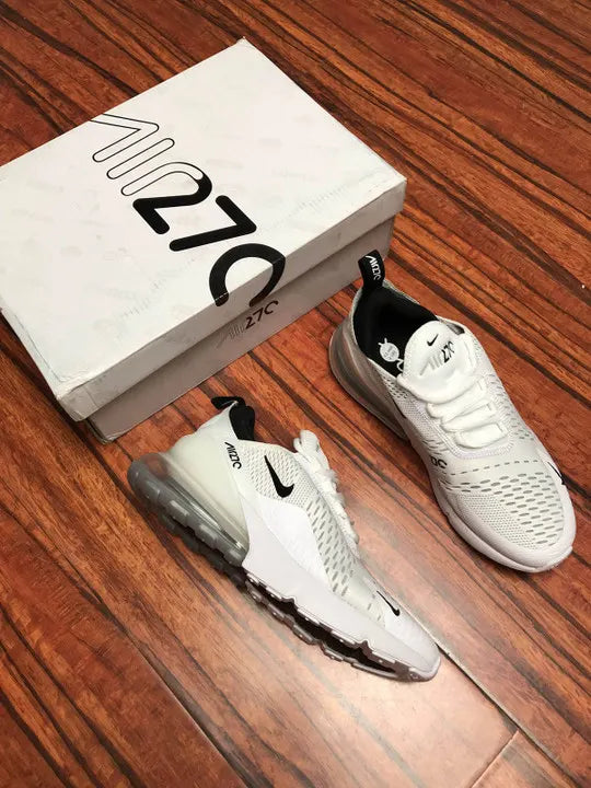 breathable Nike Air Max 270 Triple White - Hình 6