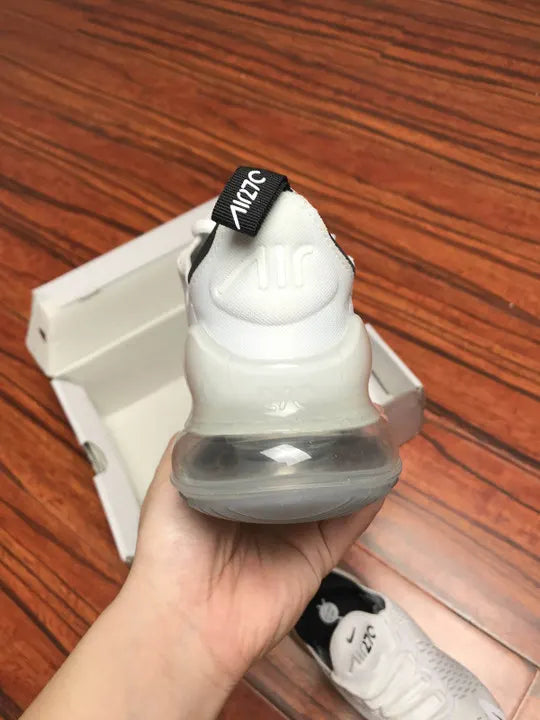 breathable Nike Air Max 270 Triple White - Hình 3