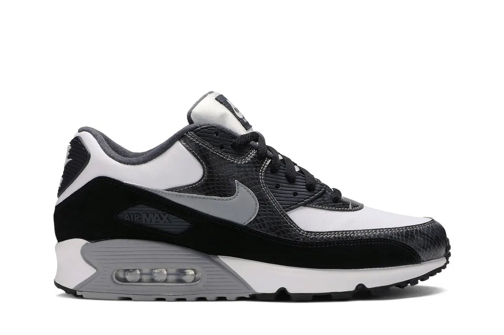 snake Nike Air Max 90 White Black - Hình 2