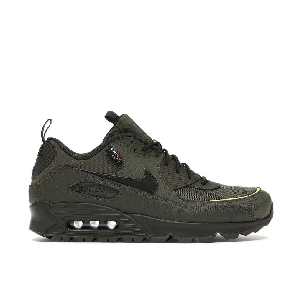 Olive Green Cordura Sneakers