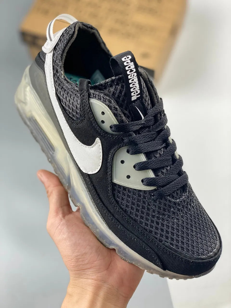 breathable Nike Air Max 90 Terrascape Black