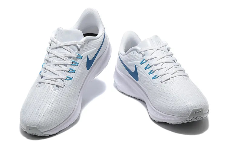 Nike Pegasus 40 White Blue Running shoes with grey outsole on white background - Hình 2