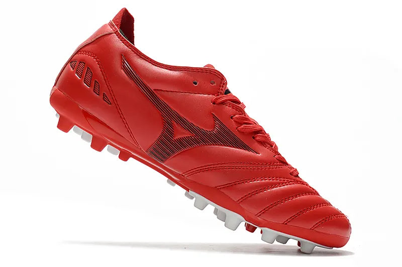 Mizuno Red Soccer Shoe