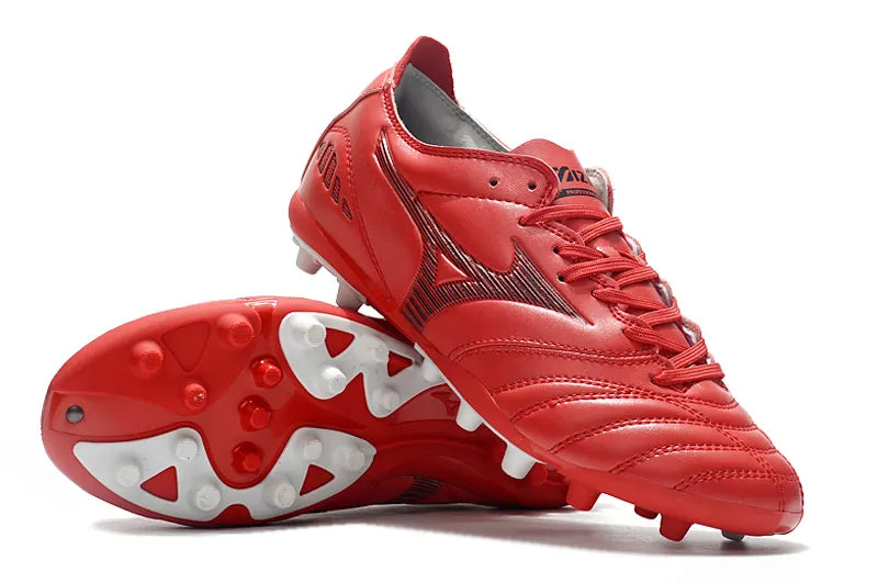 Mizuno Red Soccer Shoe - Hình 3