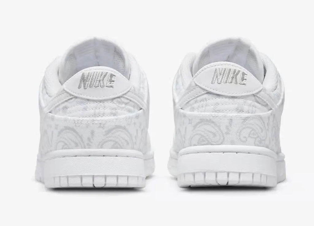 white Nike Dunk Low Paisley - Hình 3