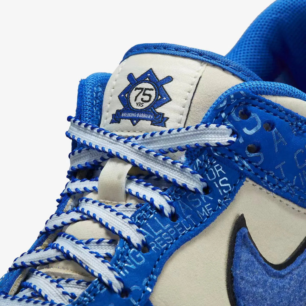 blue Nike Dunk Low Graffiti - Hình 2