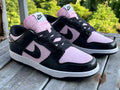 women Nike Dunk Low Black Pink