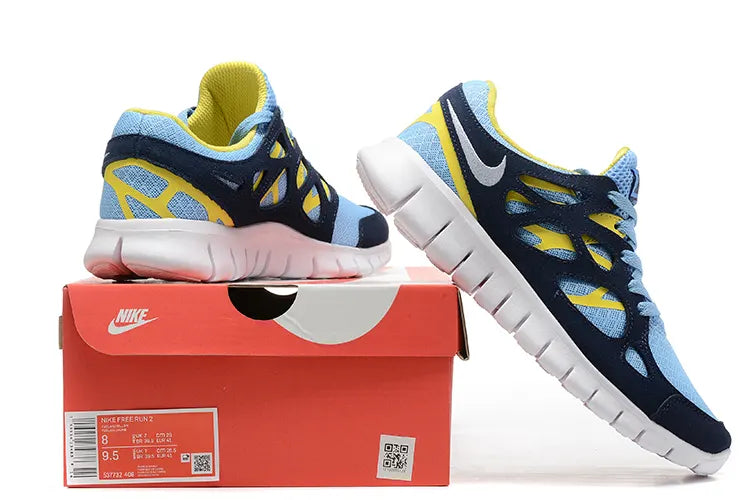 Nike Free Run 2 Blue Yellow