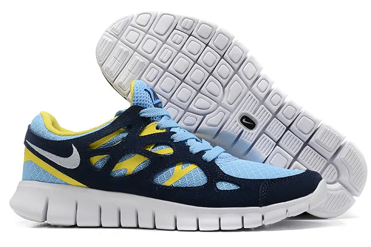 Nike Free Run 2 Blue Yellow - Hình 4