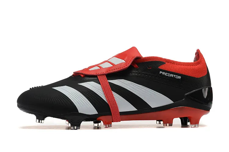 Adidas Predator Black Red Soccer Cleats - Hình 10