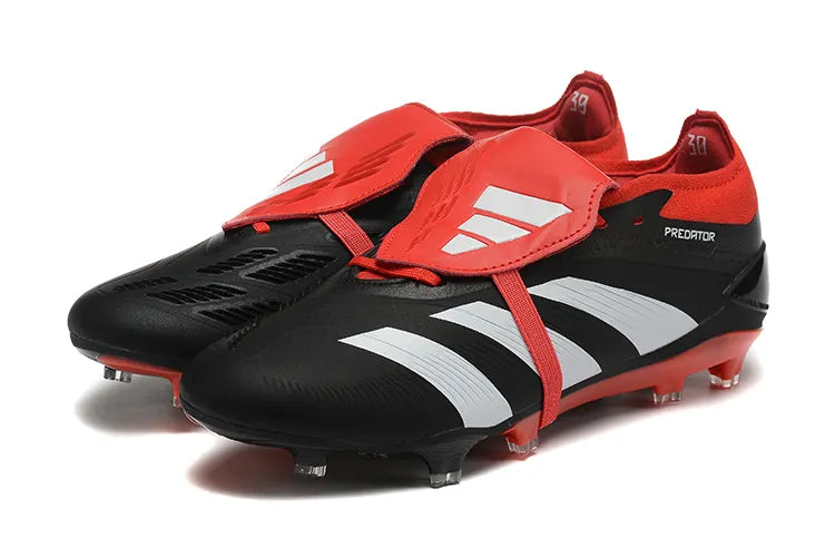 Adidas Predator Black Red Soccer Cleats - Hình 7