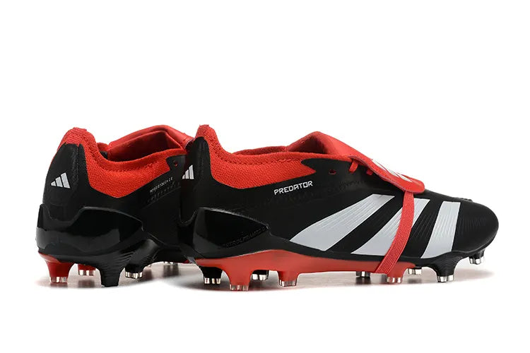 Adidas Predator Black Red Soccer Cleats