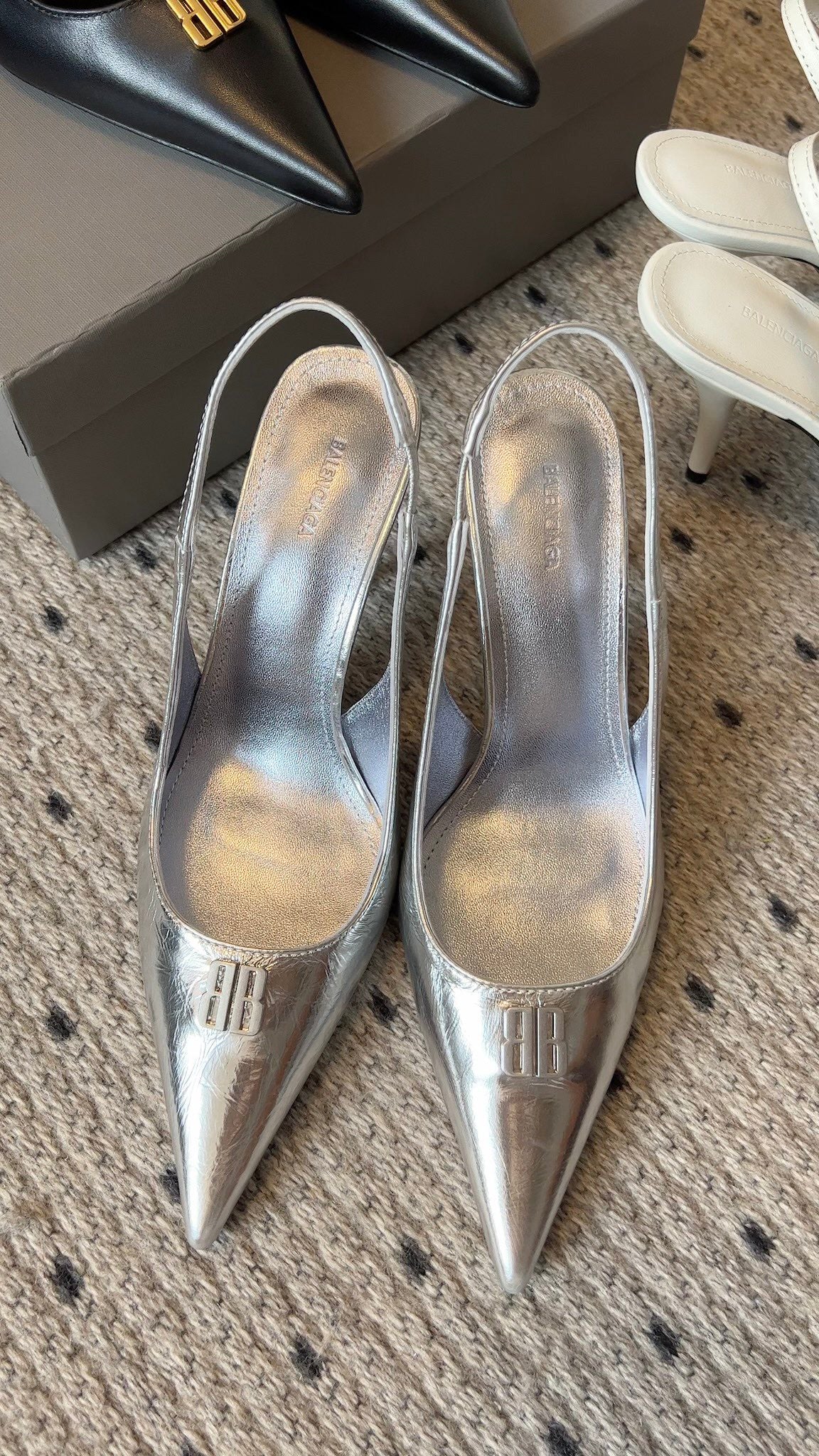 Balenciaga Black & Brown Heels EU 35-41