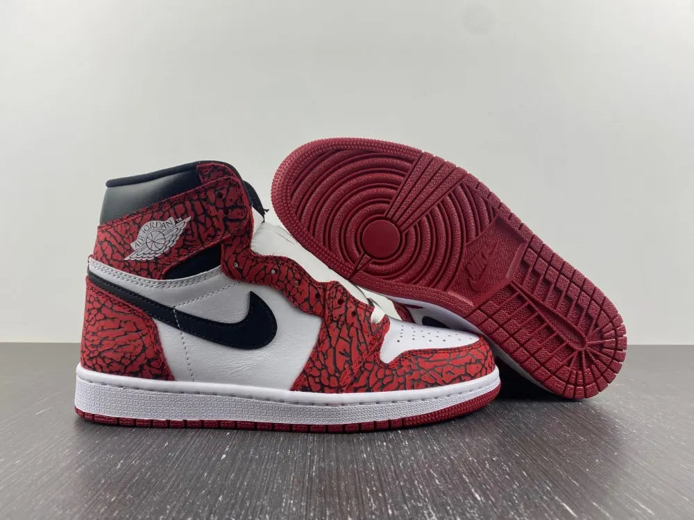 Air Jordan 1 Red Cement - Hình 11