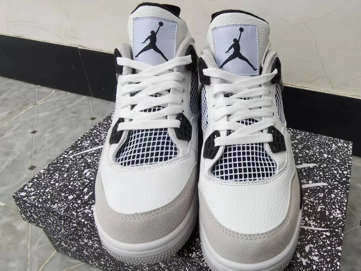 Air Jordan 4 White Oreo retro premium - Hình 8
