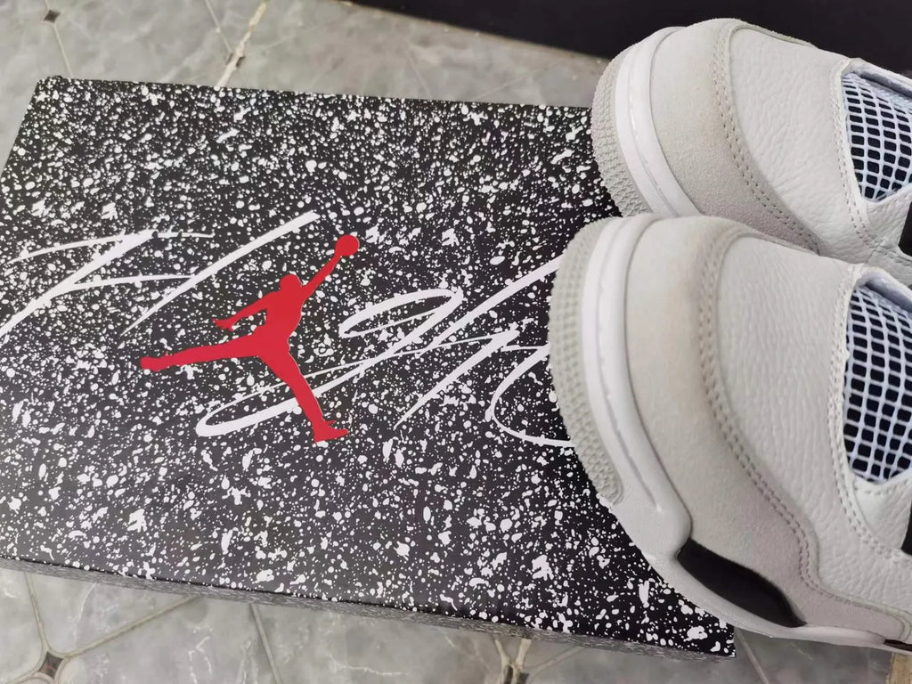 Air Jordan 4 White Oreo retro premium - Hình 2