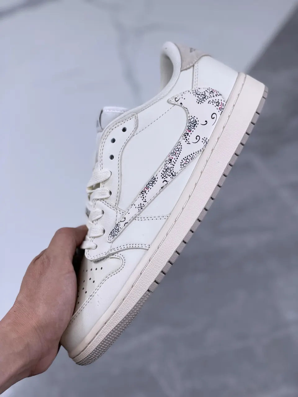 Jordan 1 Off-White Paisley - Hình 9
