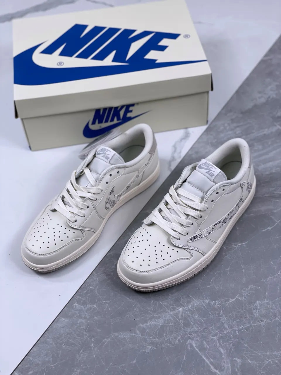 Jordan 1 Off-White Paisley