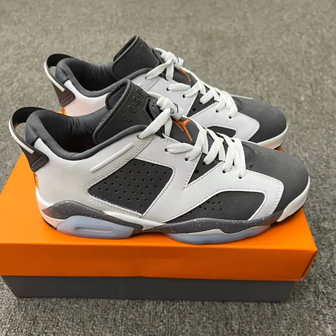 Air Jordan 6 Low Grey White