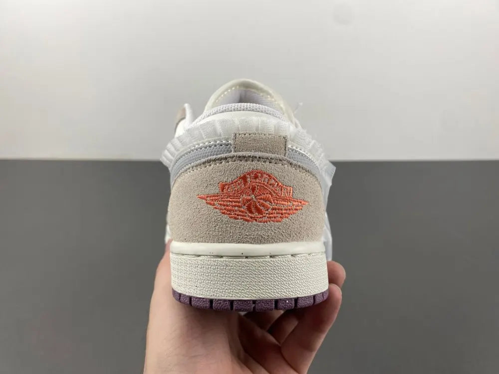Air Jordan 1 Mid Grey Suede - Hình 8