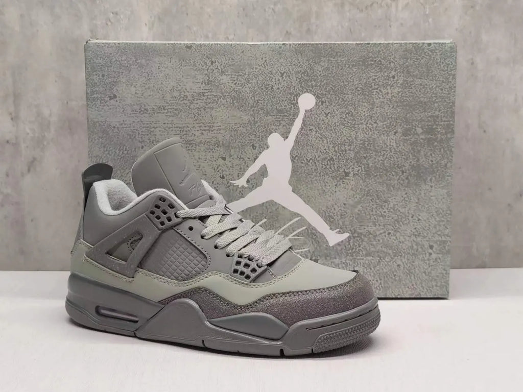 premium Air Jordan 4 Retro Cool Grey