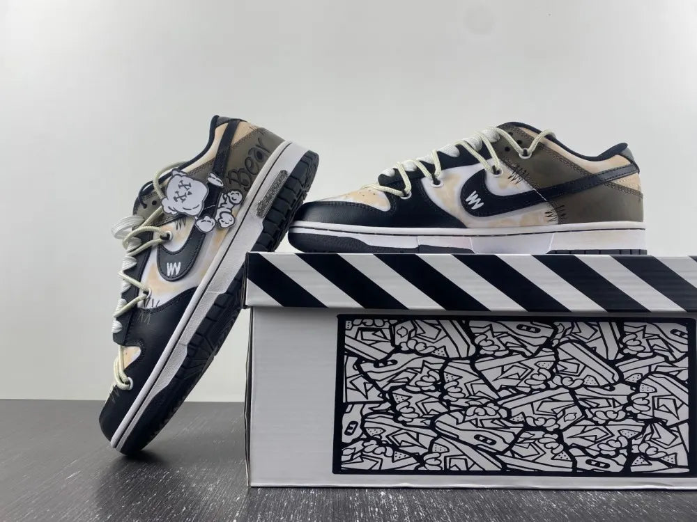 DFQ Custom Dunk Low Bear - Hình 2