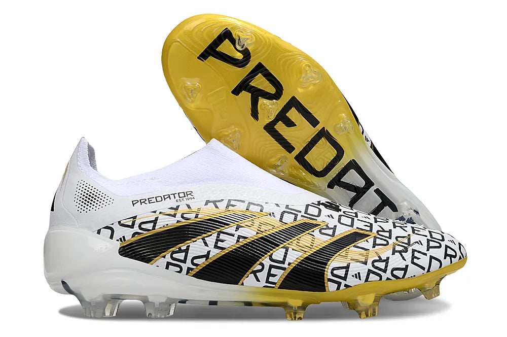 Adidas Messi White/Gold Cleats - Hình 4