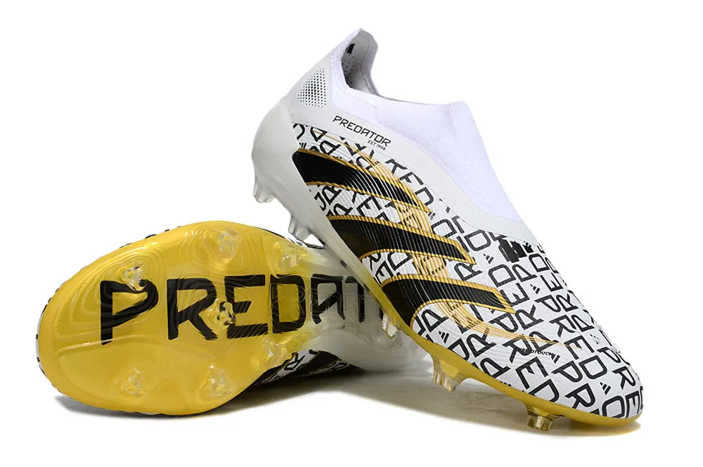 Adidas Messi White/Gold Cleats - Hình 2
