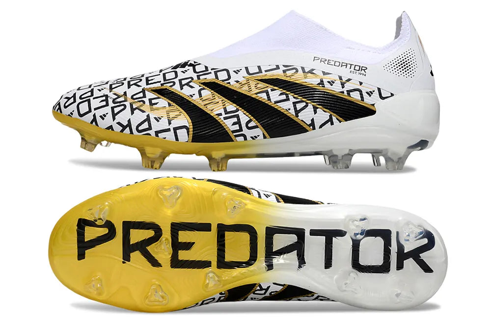 Adidas Messi White/Gold Cleats - Hình 5
