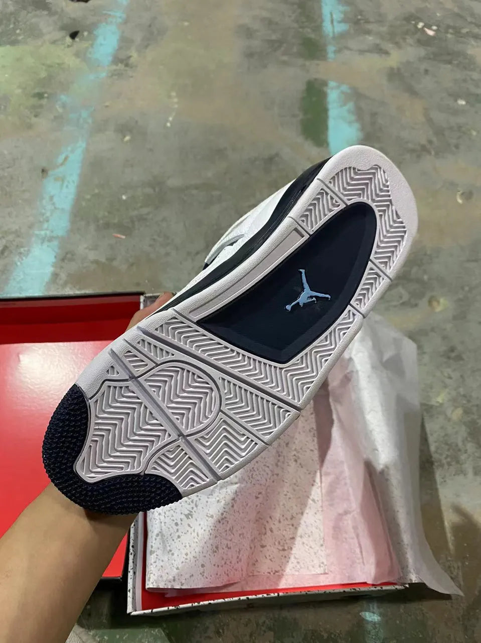 Air Jordan 4 Navy - Hình 2