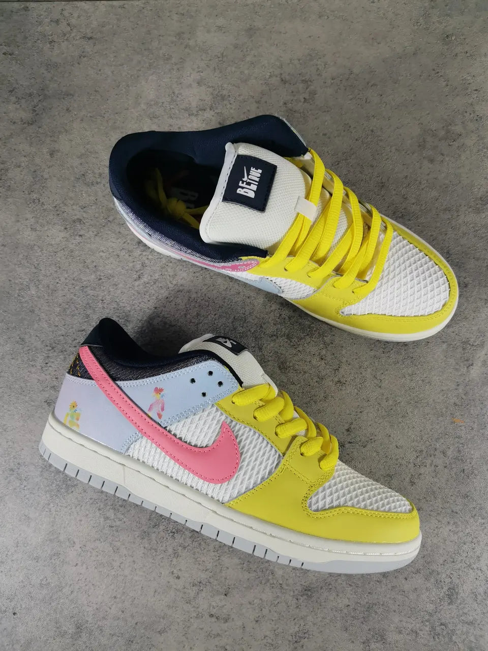 multi Nike Dunk Low Be True - Hình 6