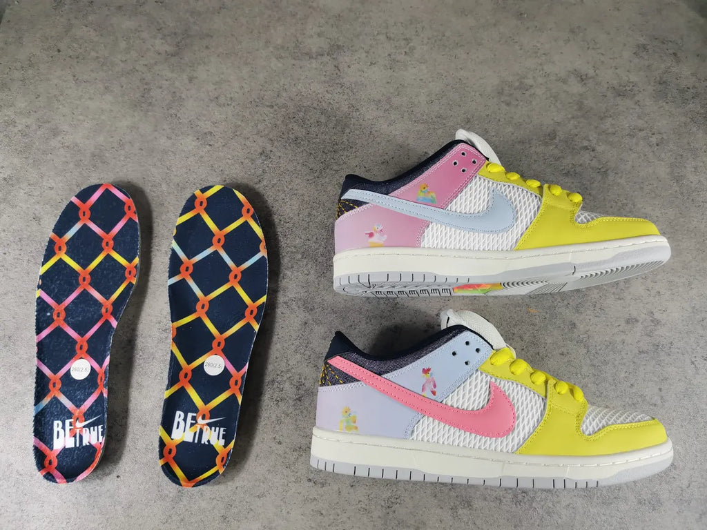 multi Nike Dunk Low Be True