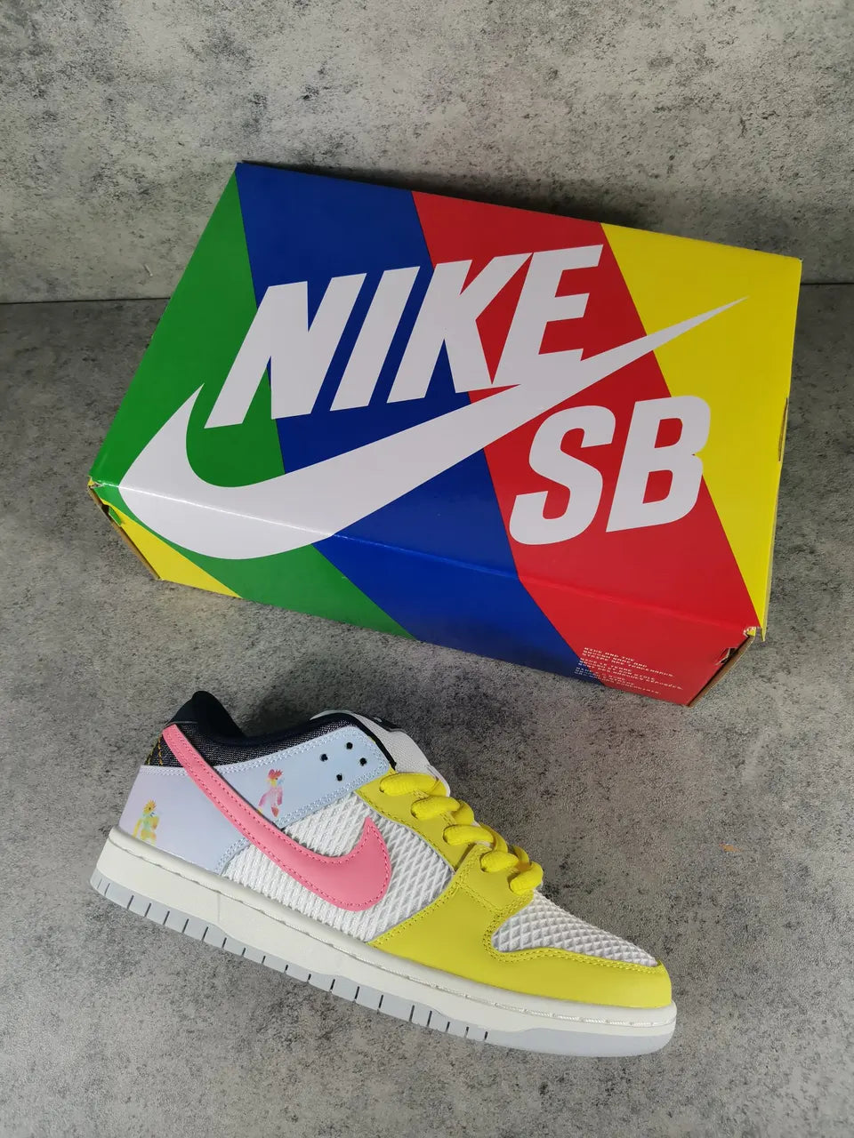 multi Nike Dunk Low Be True - Hình 8