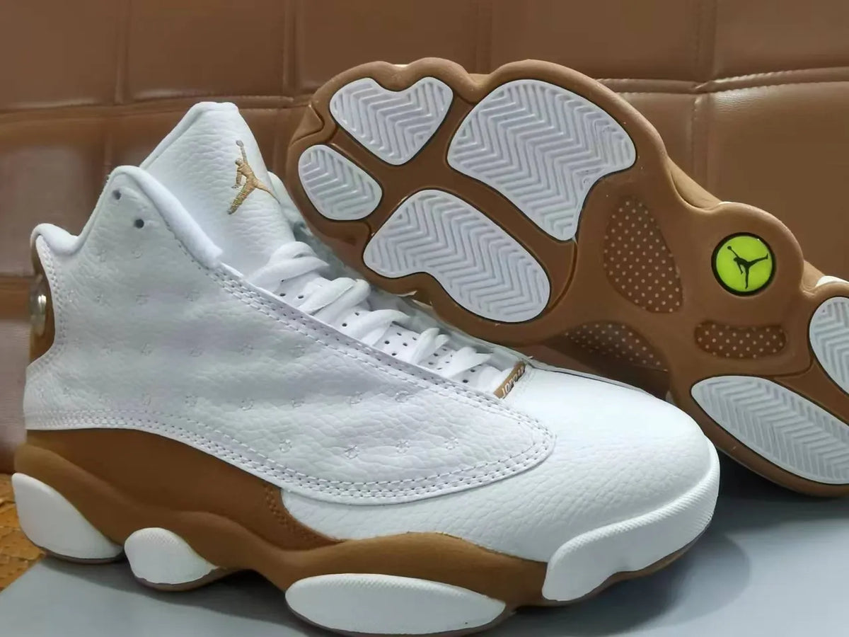 Jordan 13 White Wheat