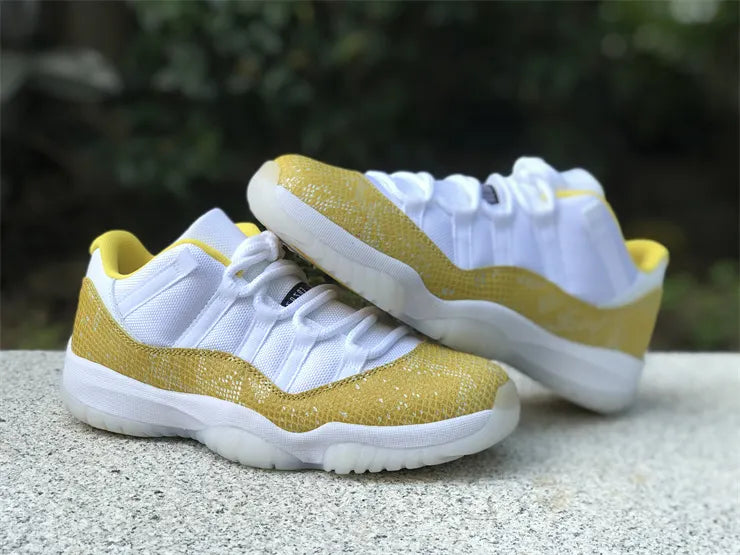 Air Jordan 11 Low Yellow Snakeskin - Hình 15