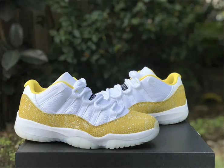 Air Jordan 11 Low Yellow Snakeskin - Hình 5