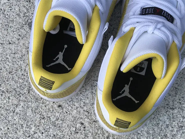 Air Jordan 11 Low Yellow Snakeskin - Hình 16