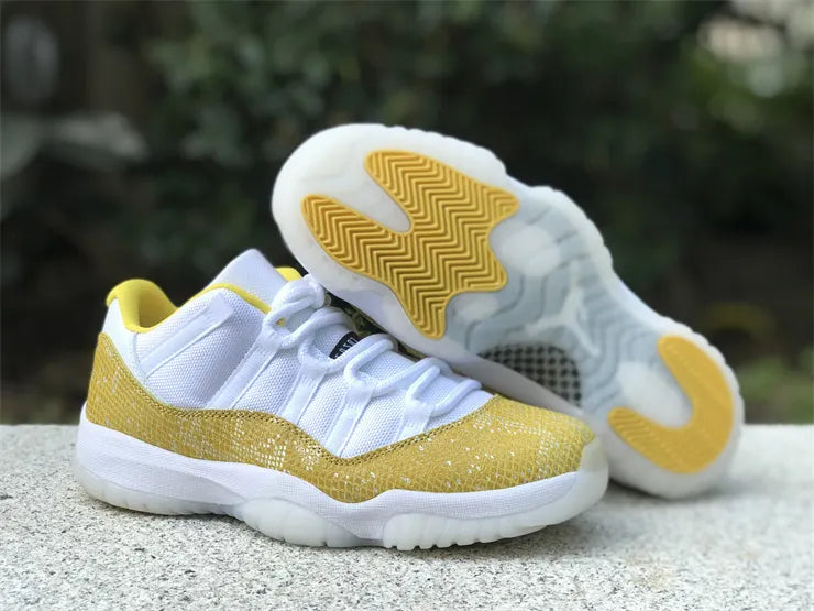 Air Jordan 11 Low Yellow Snakeskin - Hình 14