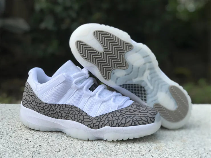 Jordan 11 Low Cement Grey - Hình 14