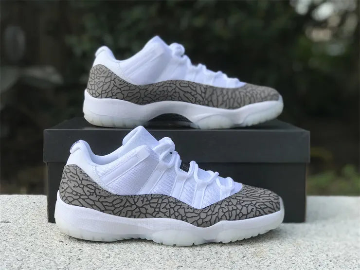 Jordan 11 Low Cement Grey - Hình 12