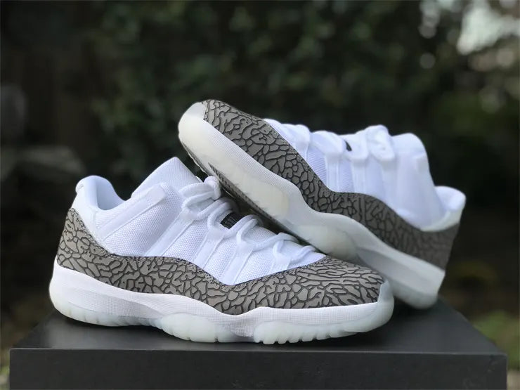 Jordan 11 Low Cement Grey - Hình 4