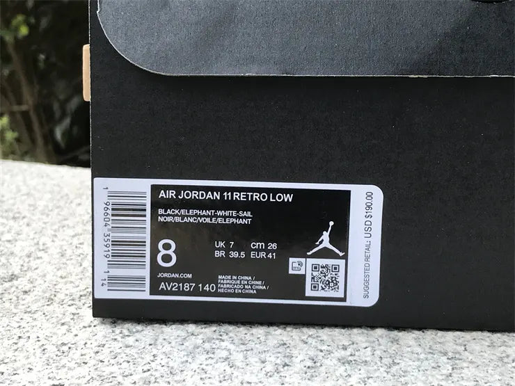 Jordan 11 Low Cement Grey - Hình 17