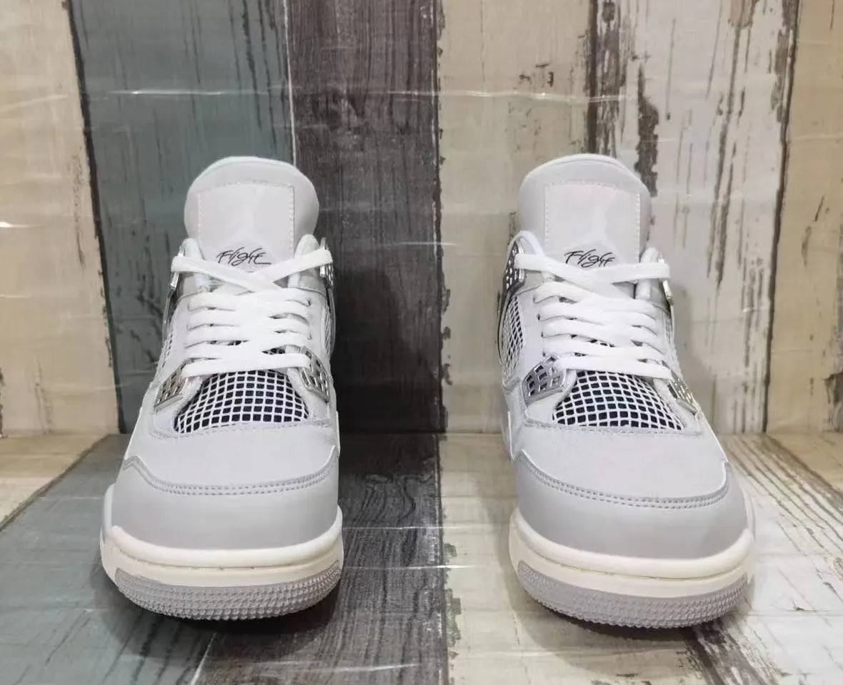 Air Jordan 4 Metallic Silver - Hình 2